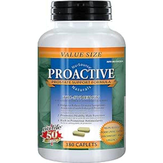 Nu-Life Proactive Caplets, 180 Count Bottle