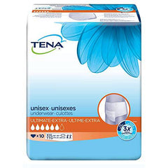 Tena Incontinence Underwear, Ultimate, 2x-large 10 Count