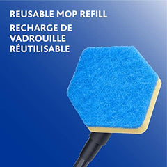 Vileda Bath Magic Mop Refill - Reusable, Detachable Mop Head for Bathroom - Zecoya