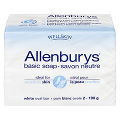 Allenburys Original Bar Soap | Ideal for Sensitive Skin | 2 Bars, 100 g