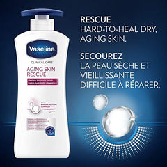 Vaseline Clinical Care Aging Skin Rescue Body Lotion 400 Ml, 400 milliliters