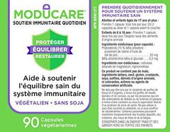 Moducare Daily Immune Support, Plant Sterol Dietary Supplement, 90 vegetarian capsules