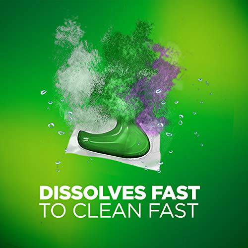 Cascade Platinum ActionPacs, Dishwasher Detergent,  Fresh Scent - Zecoya