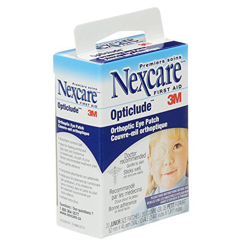 Nexcare™ Opticlude™ Eye Patch 1537-CA, Junior, 20/Pack