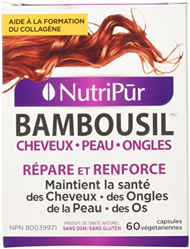 Nutripur BambouSil - Hair Skin Nails, Collagen formula, 60 vegetarian capsules