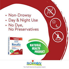 Roxalia Relieves Sore Throats and Hoarseness