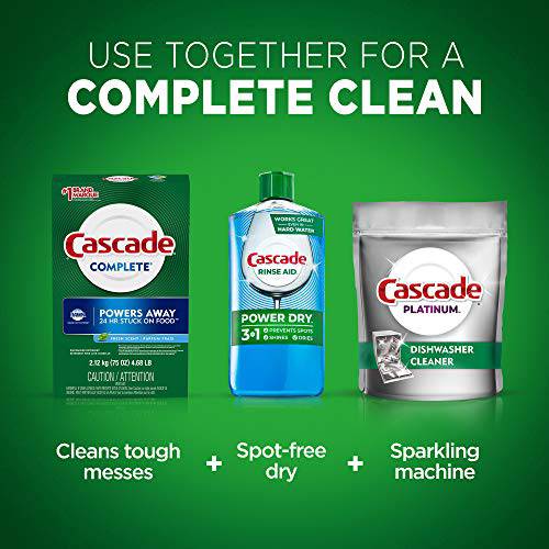 Cascade Complete Powder Dishwasher Detergent - Zecoya