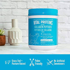 Vital Proteins Collagen Peptides, 567g - Hydrolyzed Collagen - 10g per Serving - Unflavored