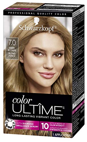 Schwarzkopf Color Ultime Permanent Hair Color Cream, 7.0 Dark Blonde, 1 Count