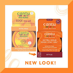 Cantu Extra Hold Edge Stay Gel, 2.25 oz.