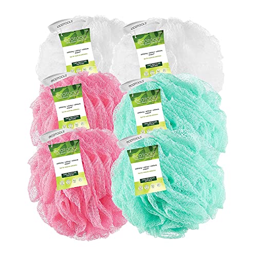 EcoTools EcoPouf Exfoliating Sponge (Pack of 6)