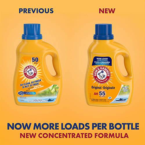 Arm & Hammer Liquid Laundry Detergent Clean Fresh Scent - Zecoya