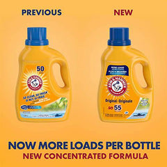 Arm & Hammer Liquid Laundry Detergent Clean Fresh Scent - Zecoya