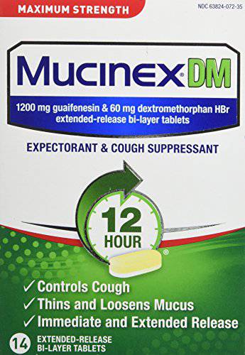 Mucinex Maximum Strength Mucinex Dm, 14 ct