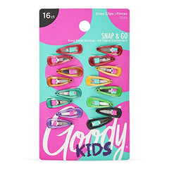 Goody Girls Classics Mini Epoxy Contour Clip, 16 Count