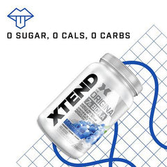 Scivation XTEND Original BCAA Powder | Sugar Free Post Workout Muscle Recovery Drink with Amino Acids | 7g BCAAs for Men & Women | 90 Servings, Blue Raspberry Ice