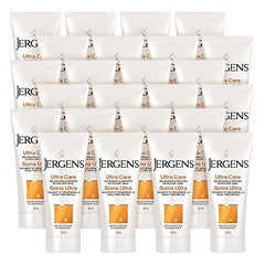 Jergens Ultra Care Moisturizer & Body Lotion Travel Size Multi Pack for Dry Skin (30 ML X 24 CT.)