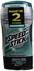 Speedstick Men's Deodorant Stick, Original, 2 x 85g (Twin Pack)