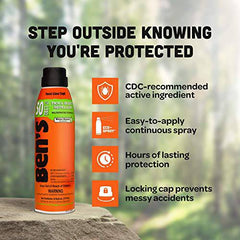 Ben's 30% DEET Mosquito, Tick and Insect Repellent, 177ml Eco Spray