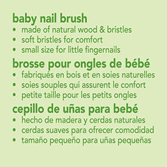 GREEN SPROUTS Baby Nail Brush, Natural (Adult Use)