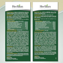 Herbion Naturals Cold & Flu Remedy Herbal Granules, 10 count sachets - Helps Relieve Cough and Chest Congestion