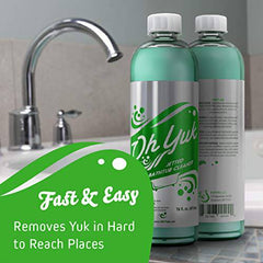 Oh Yuk Jetted Tub Cleaner for Jet Tubs, Bathtubs, Whirlpools, The Most Effective Jetted Tub Cleaner, Septic Safe, 4 Cleanings per Bottle - 16 Ounces