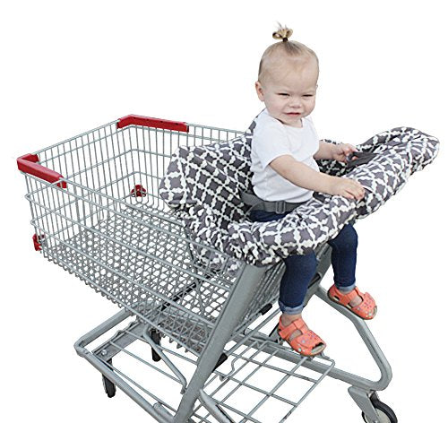 Jolly Jumper Deluxe Sani-Shopper Shopping Cart Cover with Safety Belt