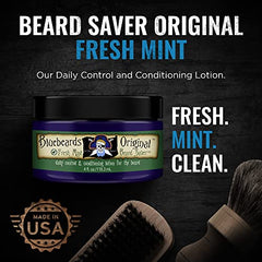 Bluebeards Original Fresh Mint Beard Saver, 4 Fl Oz