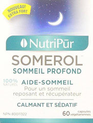 Nutripur Somerol - Sleep Aid, 60 vegetarian capsules