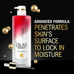 Olay Age Defying Body Wash with Niacinamide, 591mL