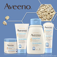 Aveeno Eczema Care Moisturizing Cream - Itchy Skin, Dry Skin, Sensitive Skin, Skin Treatment - Fragrance Free, 330 mL