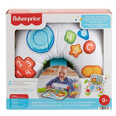 Fisher-Price Littlest Gamer Tummy Wedge sensory tummy time baby toy for birth and up