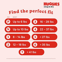 Diapers Size 6 - Huggies Snug & Dry Disposable Baby Diapers, 19ct, Jumbo Pack