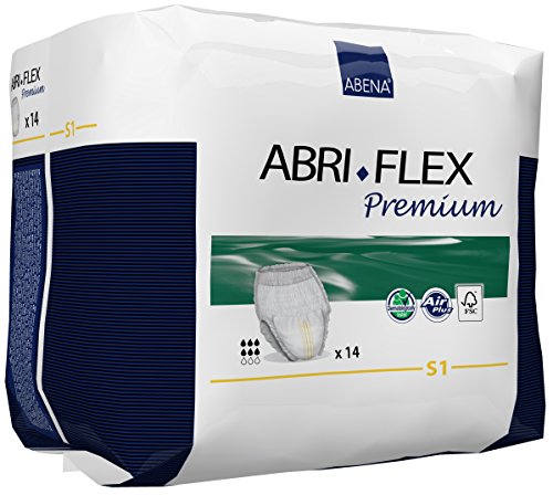 Abena Abri-Flex Premium Protective Underwear, S1, 14 Count