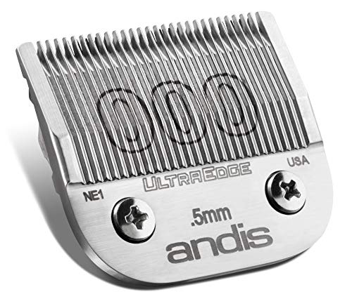 Andis Carbon-Infused Steel UltraEdge Dog Clipper Blade, Size-000, 1/50-Inch Cut Length (64084)