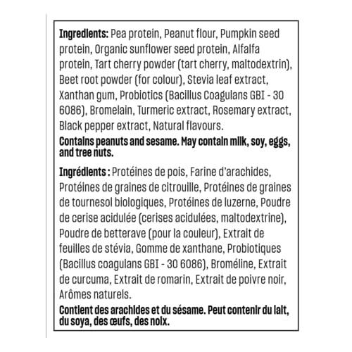 Vega Sport Protein Vegan Protein Powder, Peanut Butter (19 Servings) BCAAs, Amino Acid, Keto Friendly, Tart Cherry, Gluten Free, Non GMO Pea Protein for Women and Men 814g (Packaging May Vary)