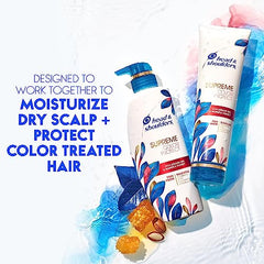 Head & Shoulders Supreme Sulfate Free Colour Protect Anti-Dandruff Shampoo, 350ML