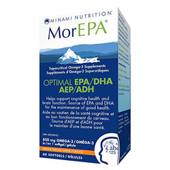 Minami MorEpa Optimal Epa/Dha Softgels, 60 Count, Orange