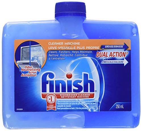 Finish Dual Action Dishwasher Cleaner, Original, 250 ml, Fight Grease & Limescale - Zecoya