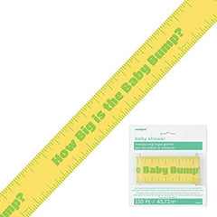 Baby Shower Bump Measuring Tape Game