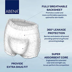 Abena Abri-Flex Special Protective Underwear, S/M2, 20 Count