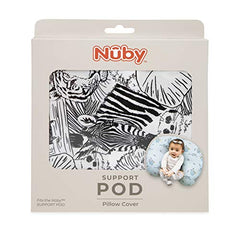 Nuby Support Pod Pillow Cover by Dr. Talbot's, Animal Faces Print