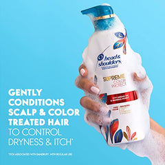 Head & Shoulders Supreme Sulfate Free Colour Protect Anti-Dandruff Shampoo, 350ML