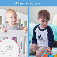 VTech VM3252-2 Digital Video Baby Monitor with 2.8" LCD 2 Cameras and Automatic Night Vision, 1 Count, White