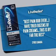 LivRelief Pain Relief Cream