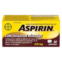 ASPIRIN Regular Strength Tablet, 325 mg