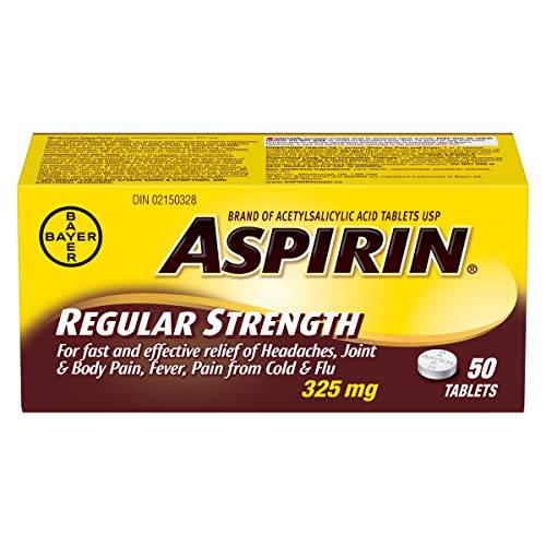 ASPIRIN Regular Strength Tablet, 325 mg