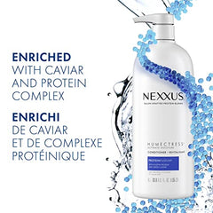 Nexxus Humectress Ultimate Moisture Conditioner for Dry Hair with ProteinFusion Blend of Elastin Protein and Green Caviar 1 L