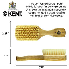 Kent OS11 Handmade Soft Bristle Men's Hair Brush