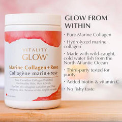 VITALITY GLOW Marine Collagen + Rose - 25 Day